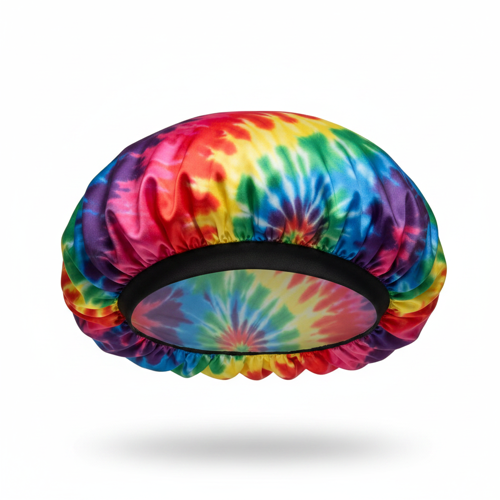 Ms. Remi Silky Satin Tie Dye Bonnet X-Large, 1 Count, Assorted Colors