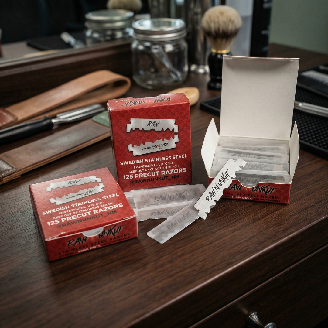 HOJAS DE AFEITAR PRECORTADAS RAW N UNKUT