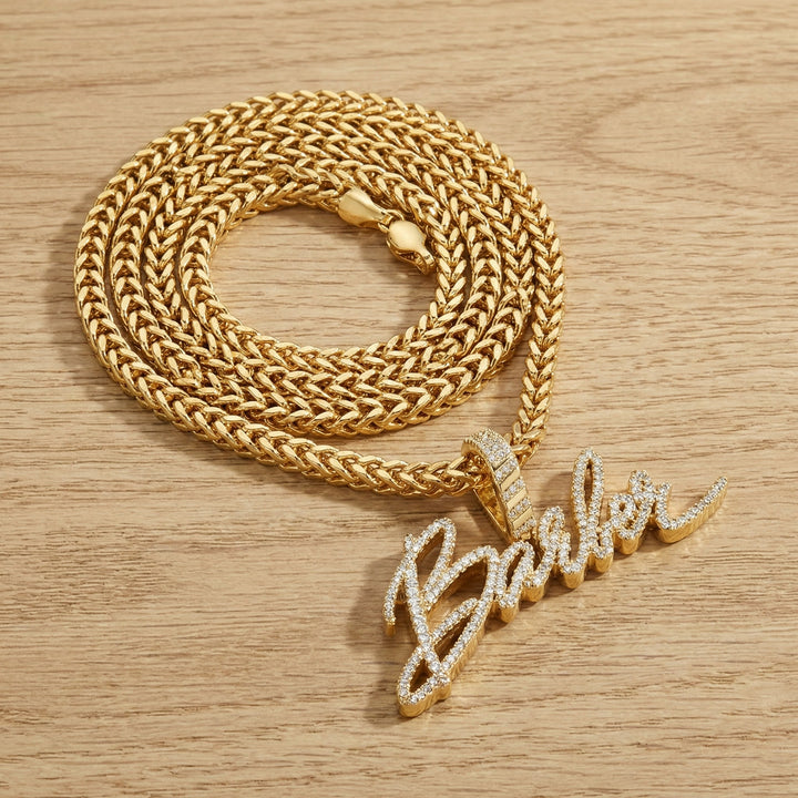COLGANTE + CADENA DE BARBERÍA RAW N UNKUT