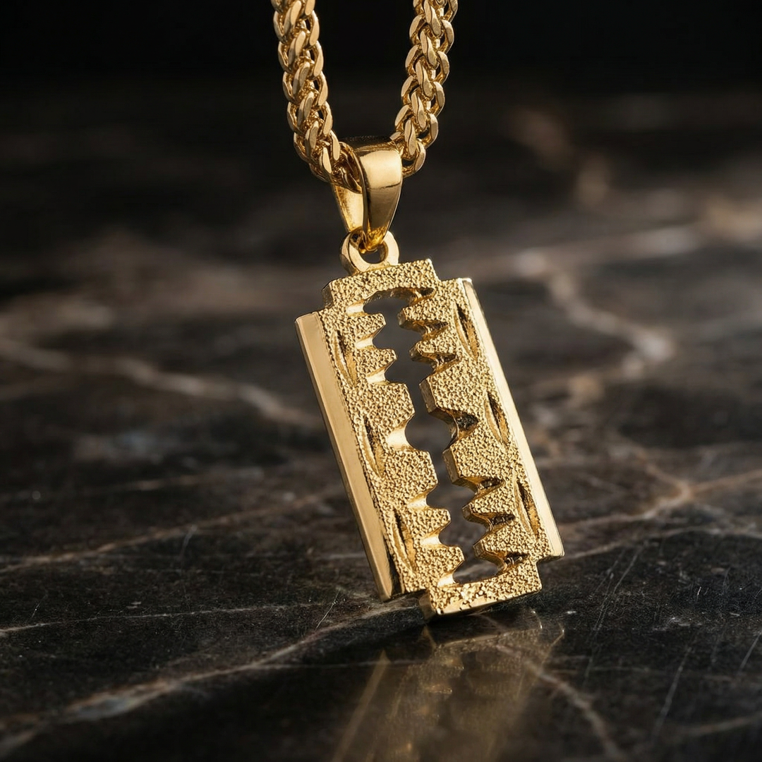 COLGANTE DE HOJA DE AFEITAR RAW N UNKUT