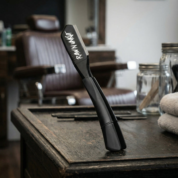 Oferta combinada de soporte para maquinilla de afeitar RAW N UNKUT + 100 hojas