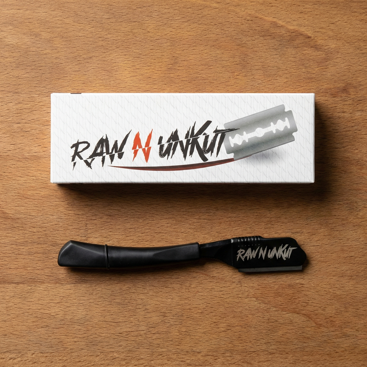 Oferta combinada de soporte para maquinilla de afeitar RAW N UNKUT + 100 hojas