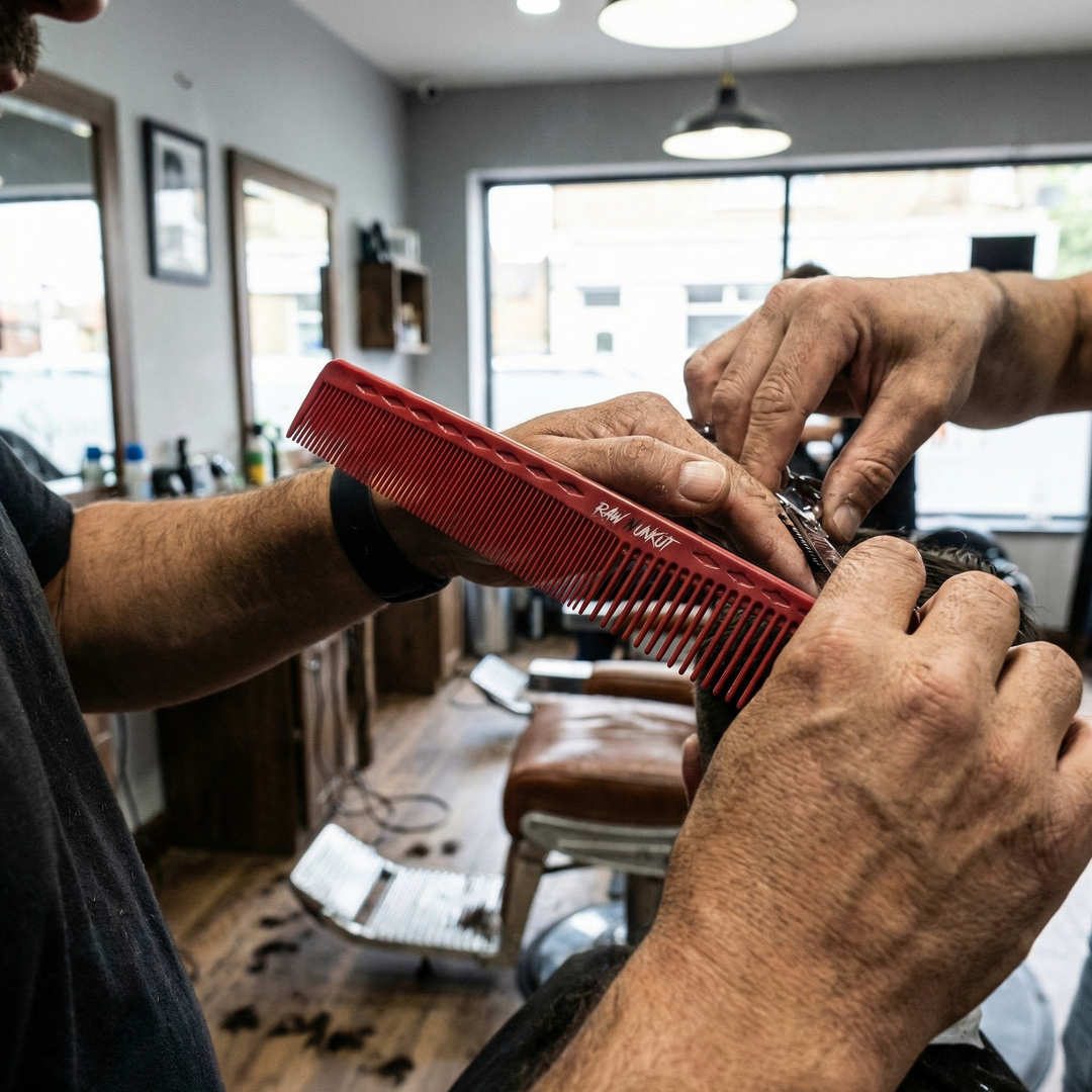 RAW N UNKUT PARTING COMB