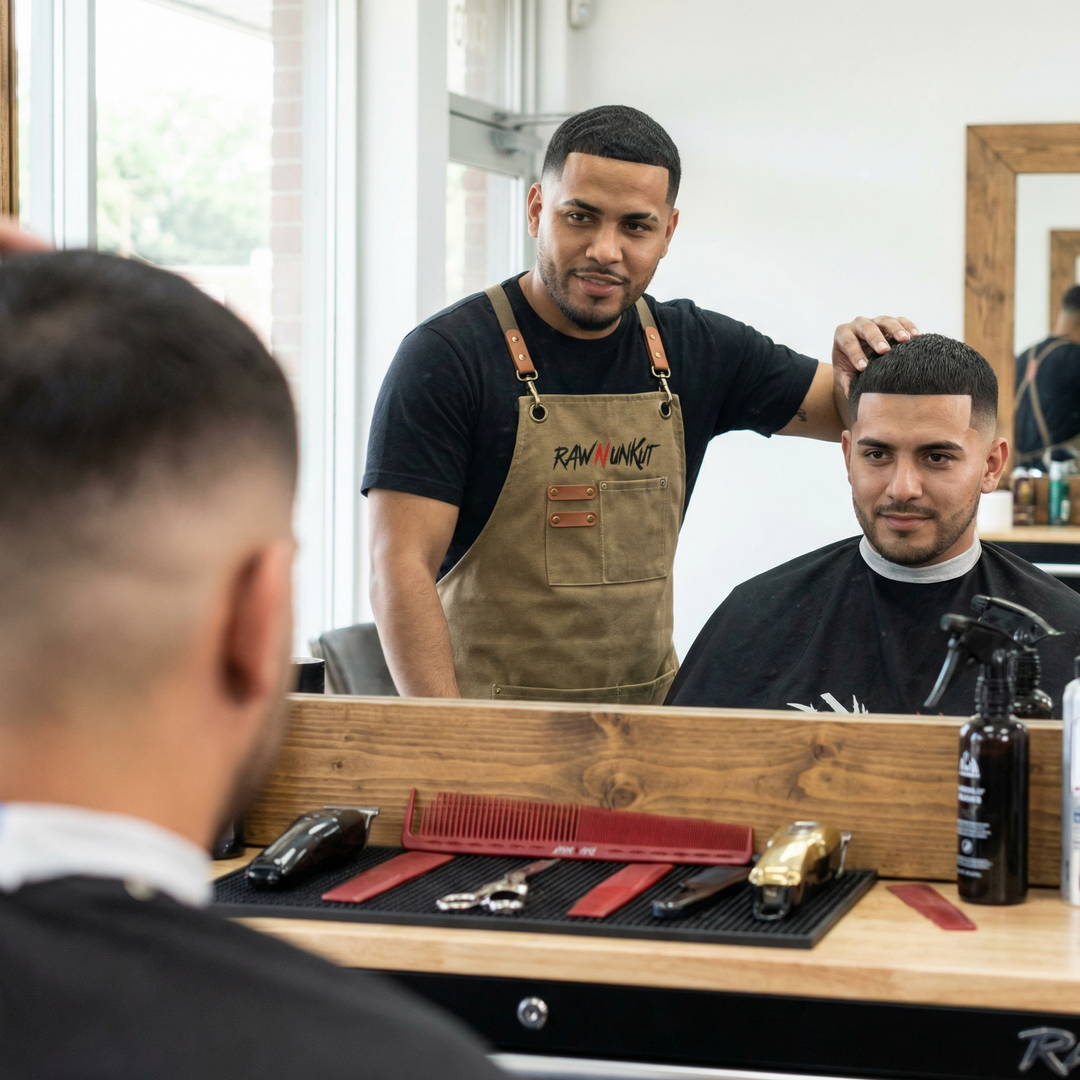 RAW N UNKUT PARTING COMB