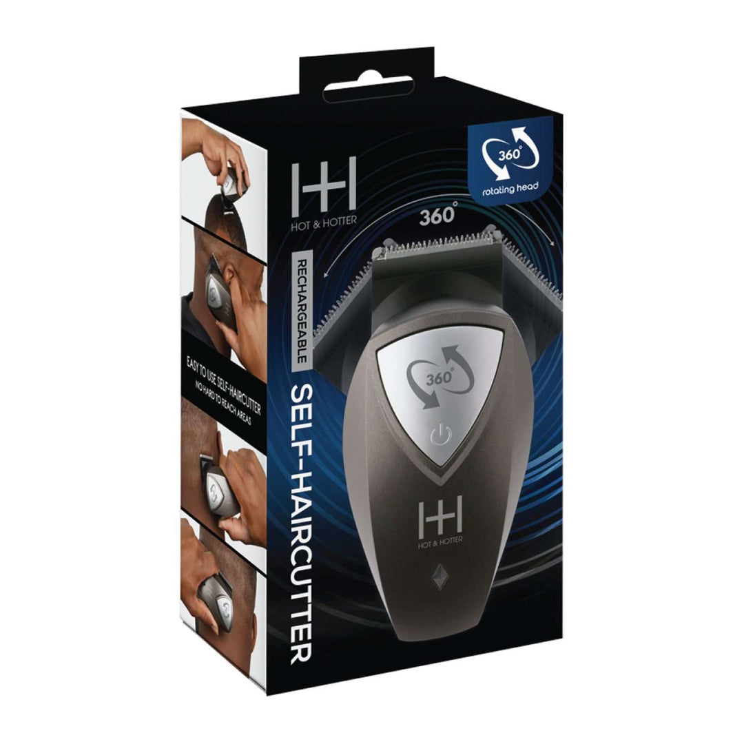 Hot & Hotter 360 Degree Rechargeable Self Cutter, 1 Count, Grey