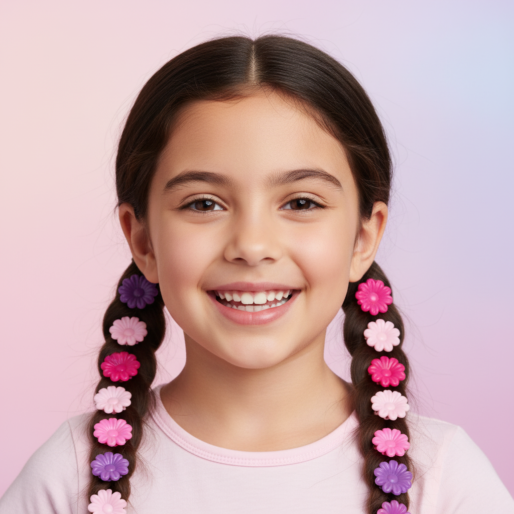 Joy Daisy Barrette 20ct Assorted