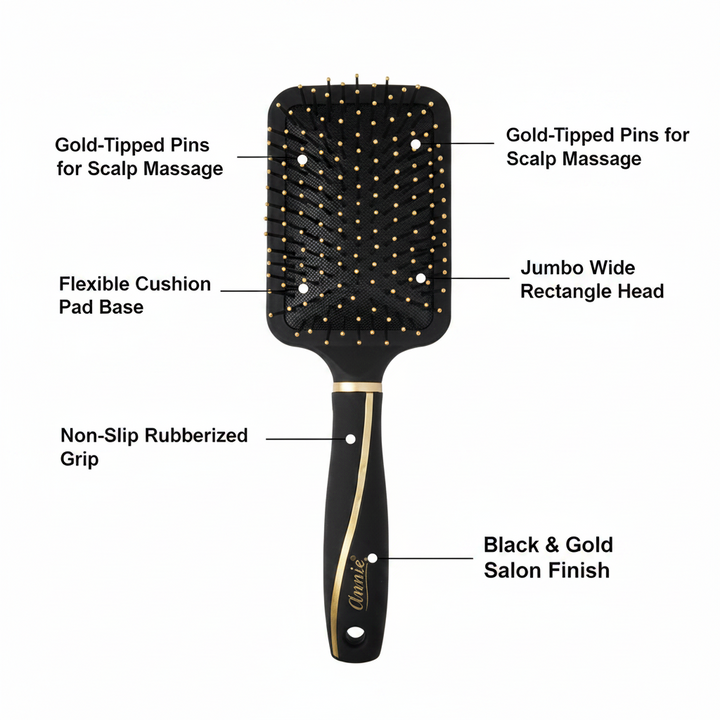 Annie Jumbo Rectangle Paddle Cushion Brush