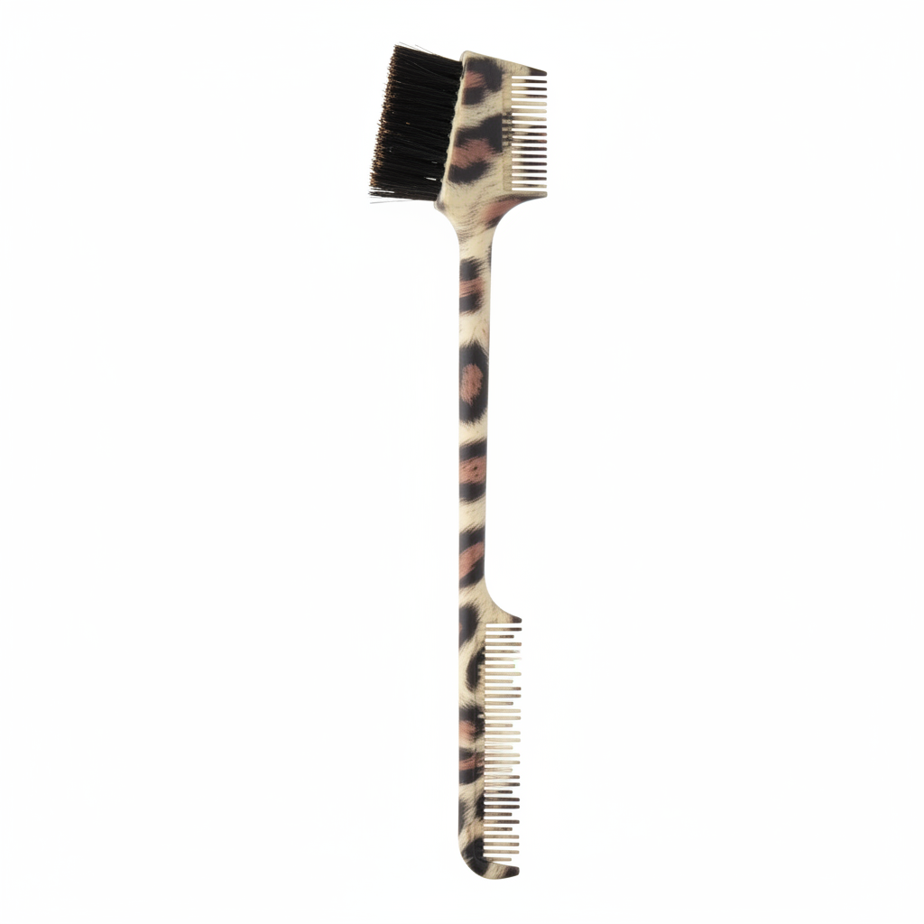 Joy 3-in-1 Teasing Edge Brush & Comb, 1 Count, Assorted Animal Patterns
