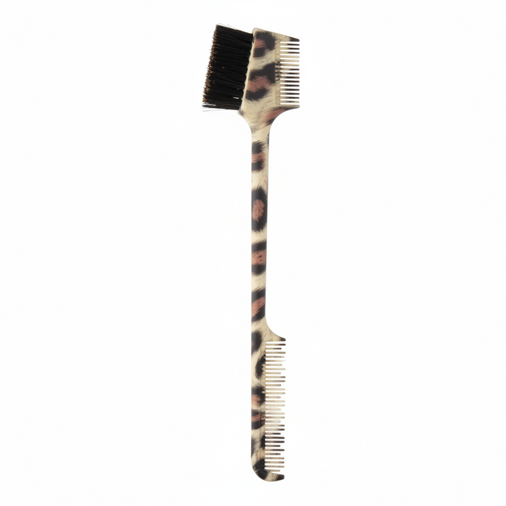 Joy 3-in-1 Teasing Edge Brush & Comb, 1 Count, Assorted Animal Patterns