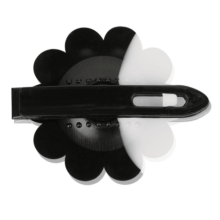 Joy Daisy Barrettes, 12 Count, Two Tone Assorted
