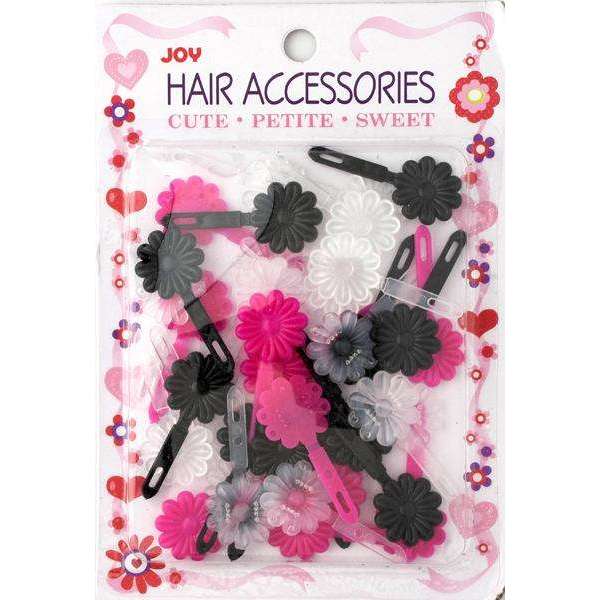 Joy Petite Daisy Barrette 30ct Assorted