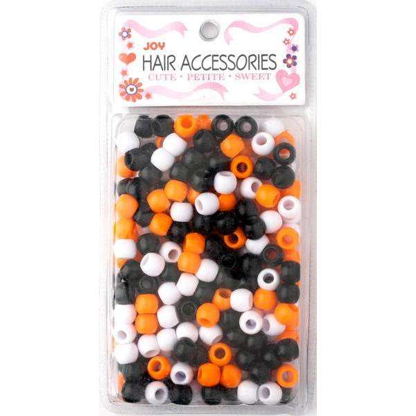 Joy Round Hair Beads Large, 240 Count, Assorted Color
