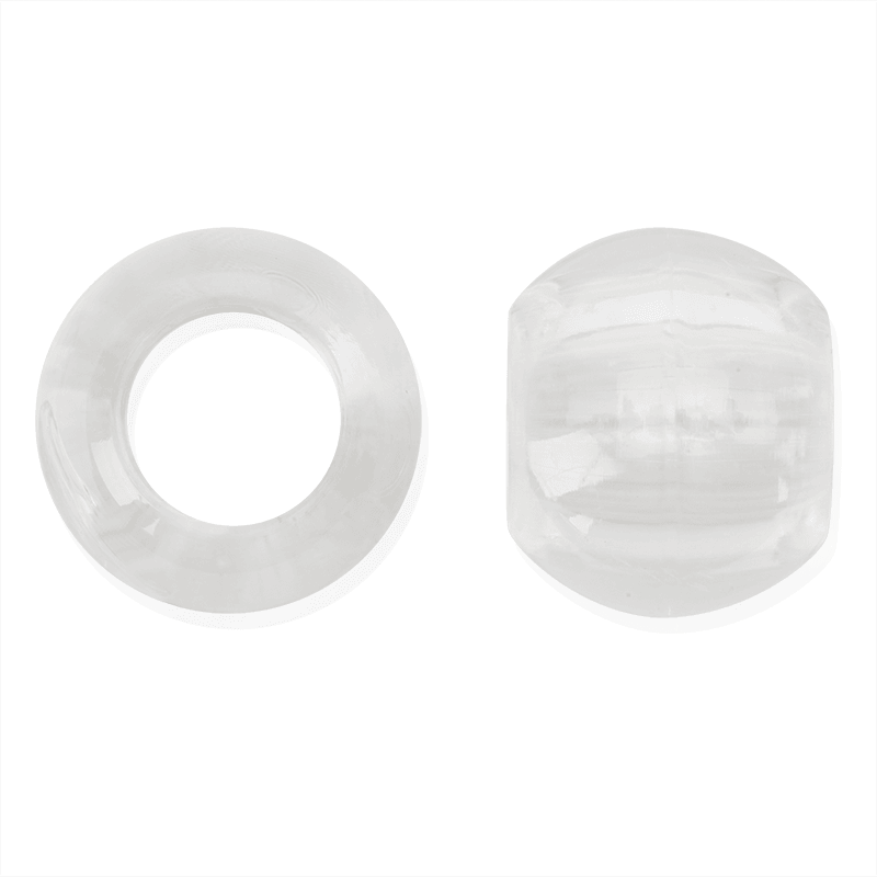 Joy Round Hair Beads XX-Large, 60 Count, Clear