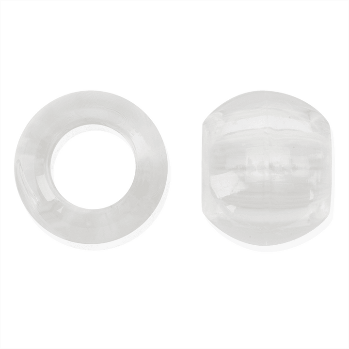 Joy Round Hair Beads XX-Large, 60 Count, Clear