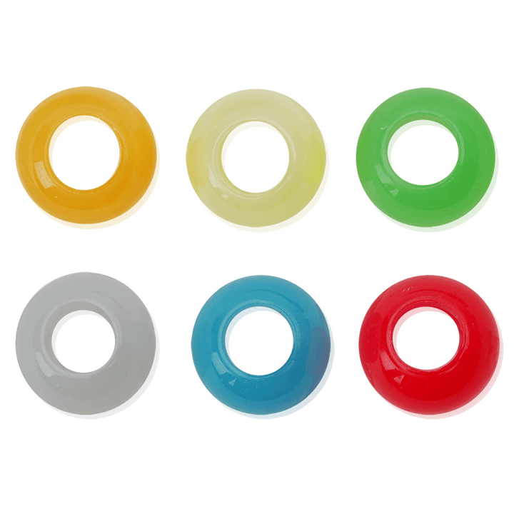 Joy Glow In the Dark Round Hair Beads XX-Large, 60 Count, Asst Color