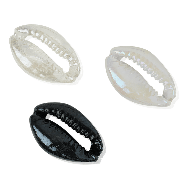 Joy Sea Shell Beads, 12 Count, Iridescent