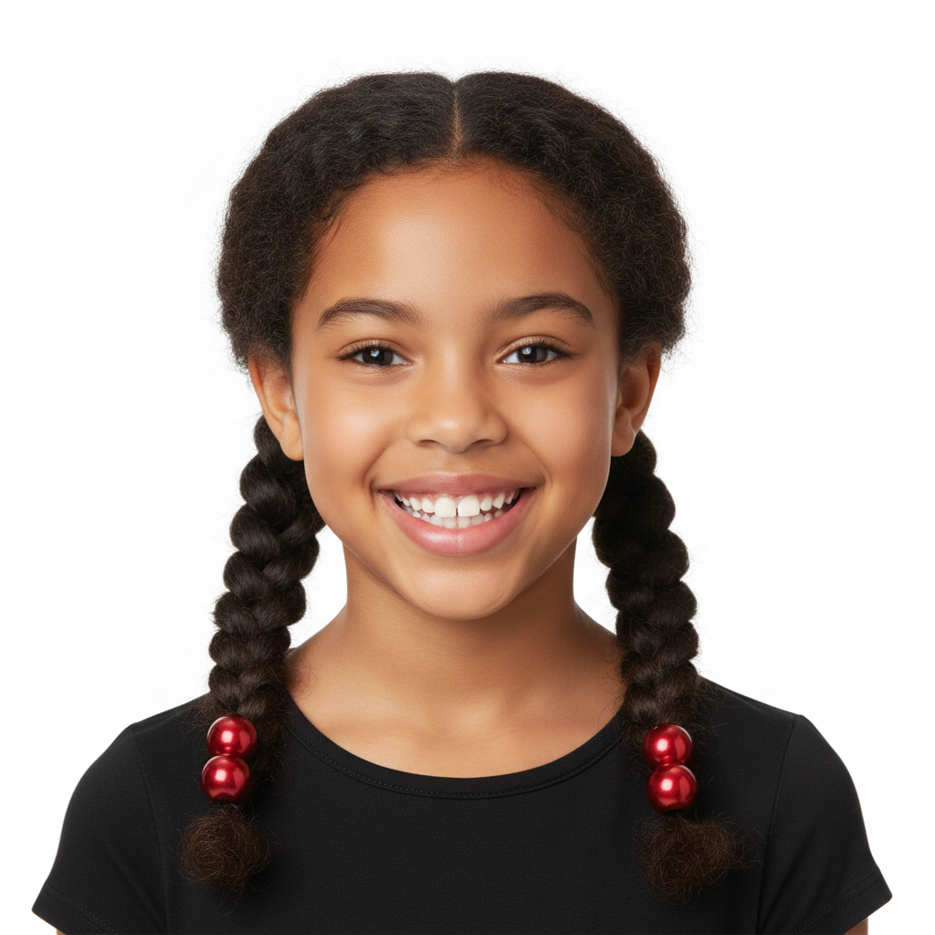 Joy Twin Bead Ponytailers 10ct Asst