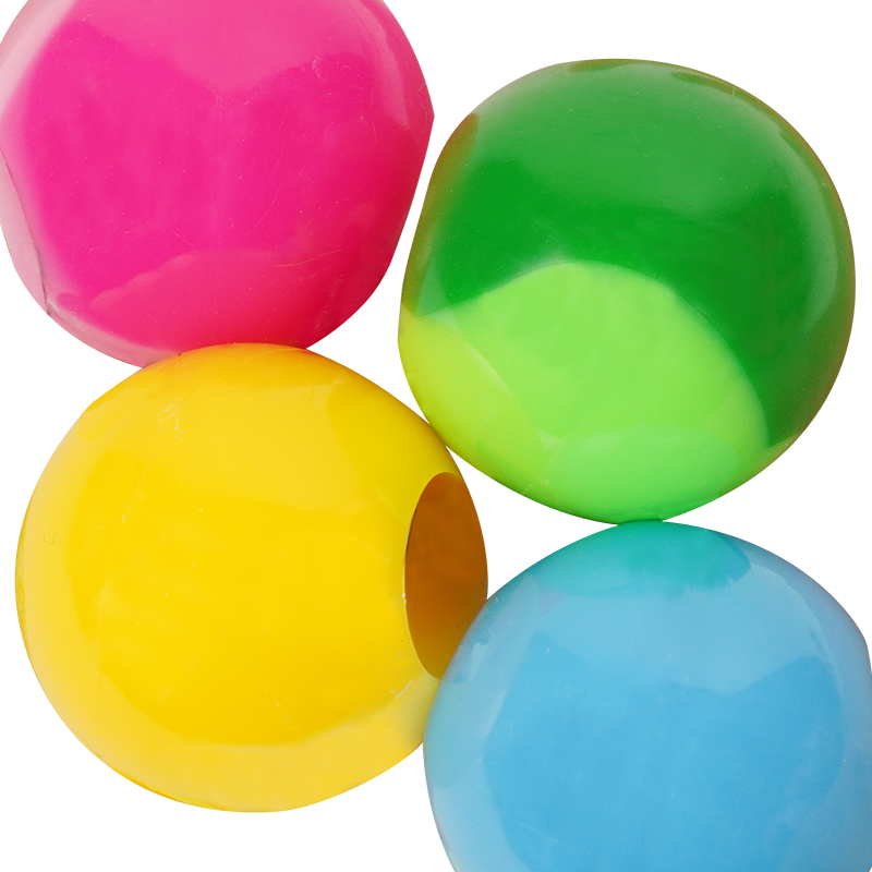Joy Twin Beads Ponytailers 20mm, 8 Count, Two Tone Assorted Color