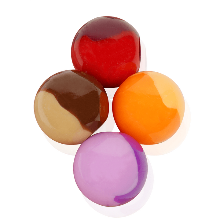 Joy Twin Beads Ponytailers 20mm, 8 Count, Two Tone Assorted Color