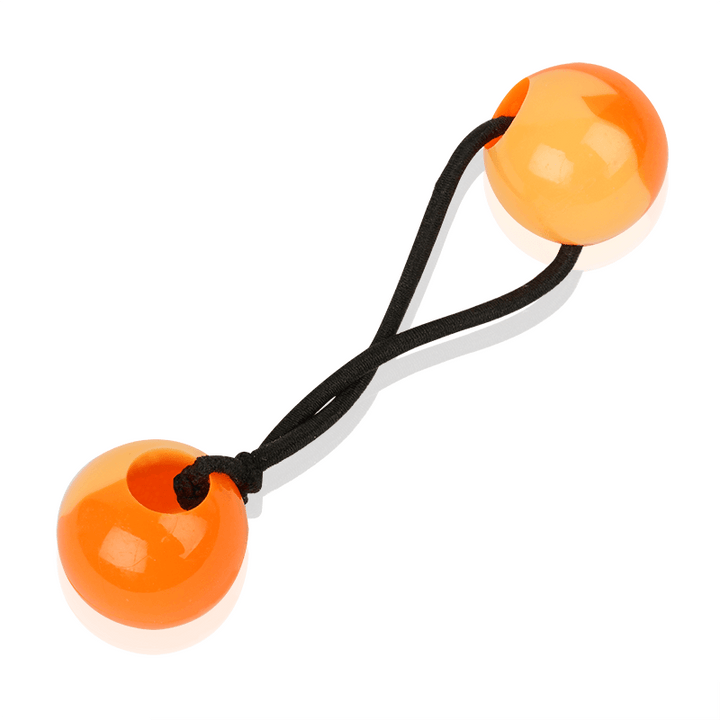 Joy Twin Beads Ponytailers 20mm, 8 Count, Two Tone Orange