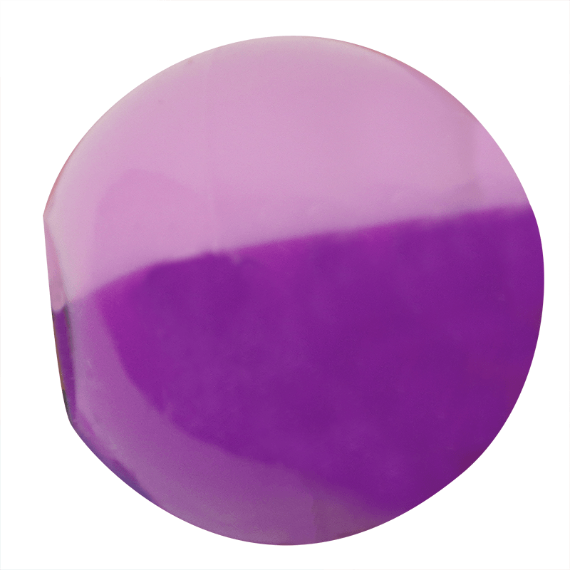 Joy Twin Beads Ponytailers 20mm, 8 Count, Two Tone Purple
