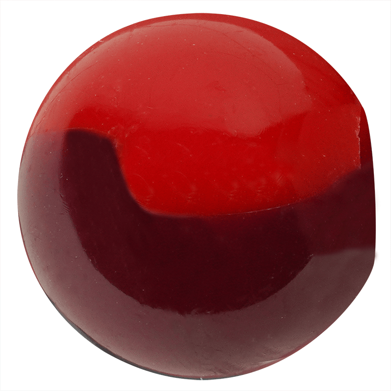 Joy Twin Beads Ponytailers 20mm, 8 Count, Two Tone Red