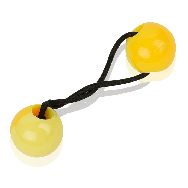 Joy Twin Beads Ponytailers 20mm, 8 Count, Two Tone Yellow