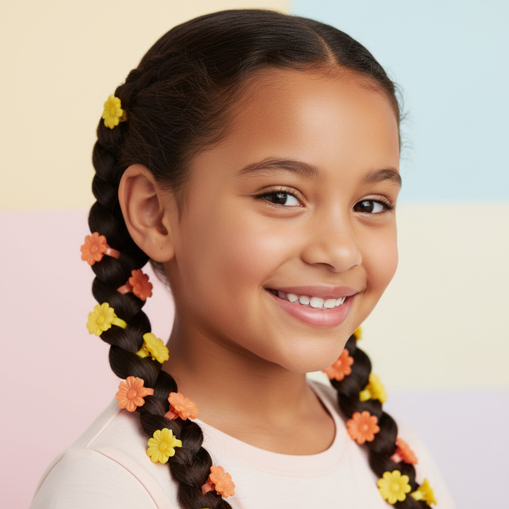 Joy Daisy Barrettes Assorted