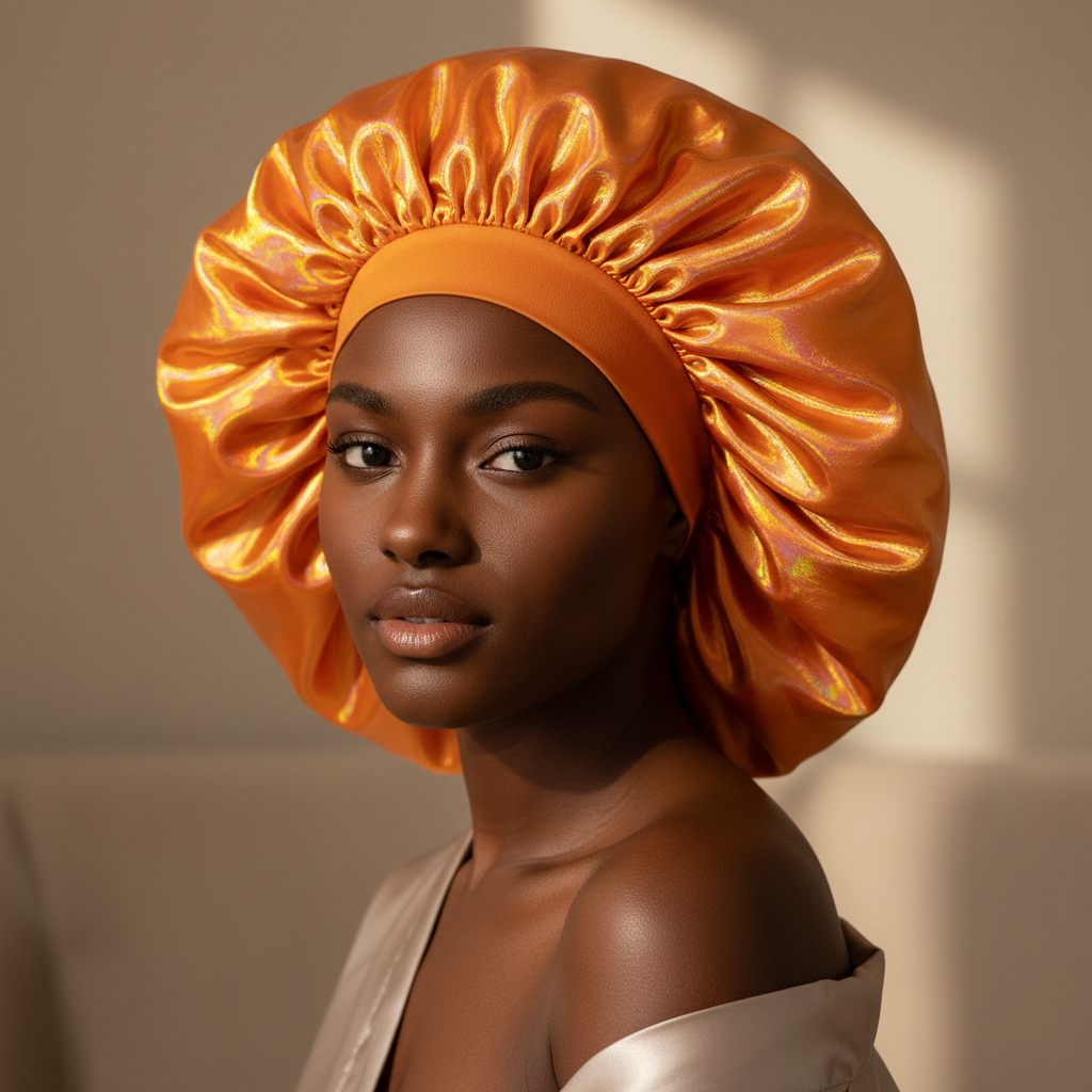 Ms. Remi Luminous Bonnet Super Jumbo, 1 Count, Orange