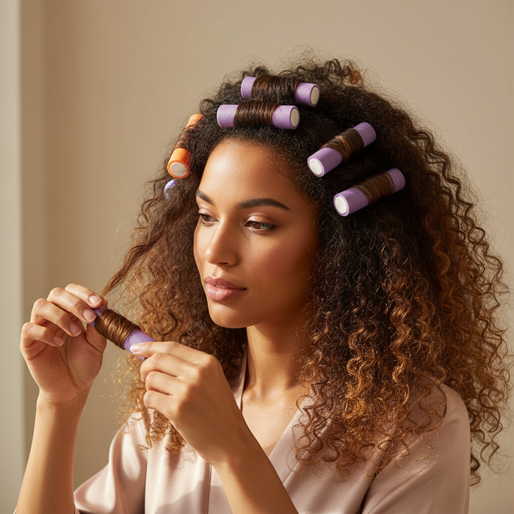 Annie Soft Twist Hair Rollers Set, 42 Count, Assorted Colors