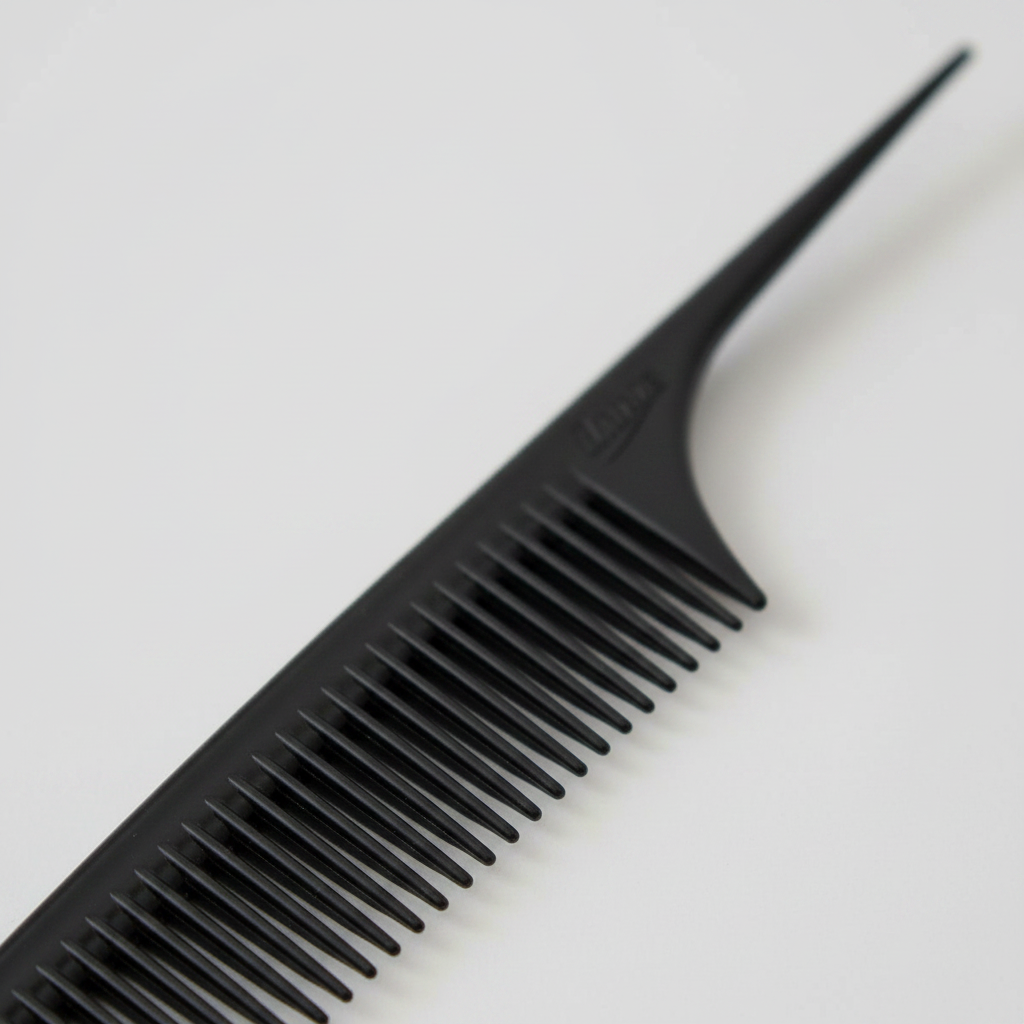 Annie Premium Rat Tail Comb, 1 Count, Black