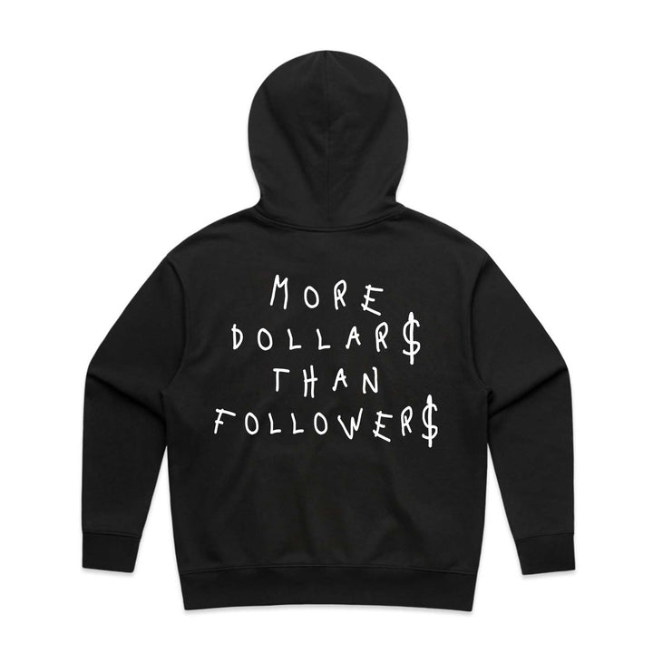 More Dollars Hoodie - Black