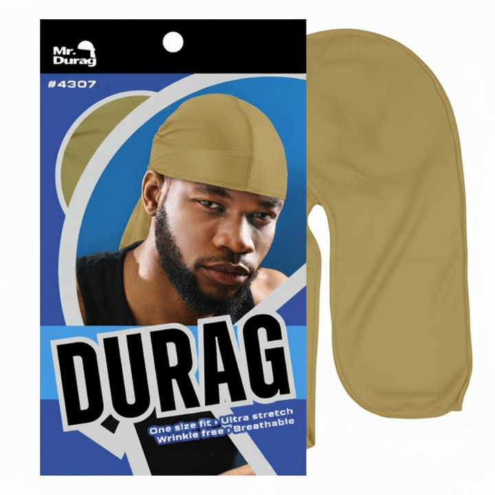 Mr. Durag Solid Durag, 1 Count, Assorted Colors