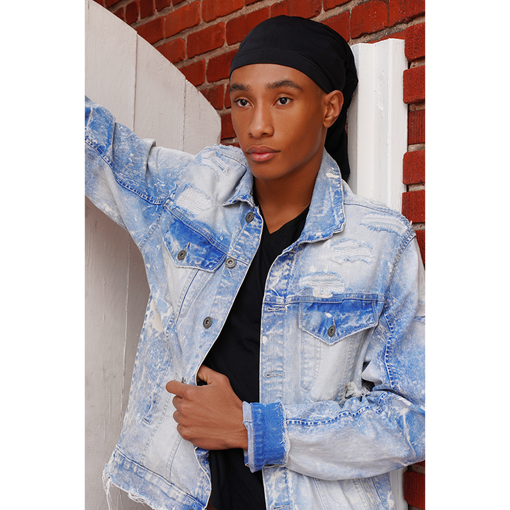 Mr. Durag Dreadlocks Tube With Strap, 1 Count, Black