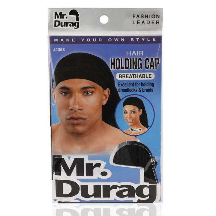 Mr. Durag Men's Satin Hair Holding Cap, 1 Count, Assorted Colors