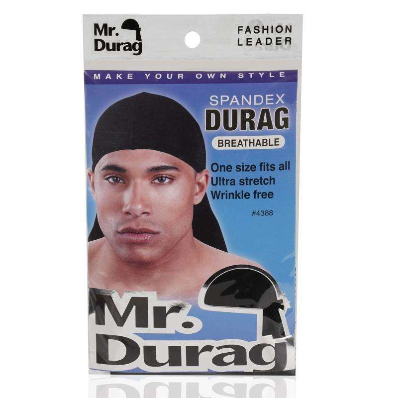 Mr. Durag Spandex Durag, 1 Count, Black