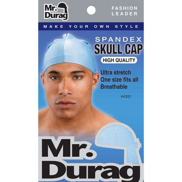 Mr. Durag Spandex Skull Cap, 1 Count, Assorted Colors