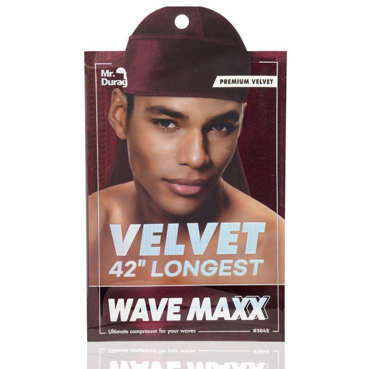 Mr. Durag Velvet Durag, 1 Count, Assorted Colors