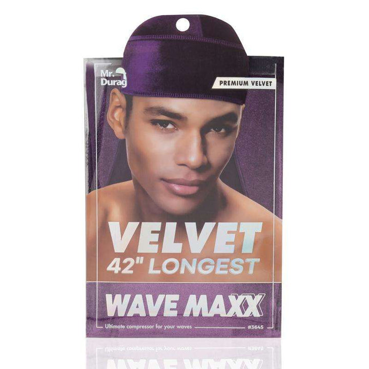 Mr. Durag Velvet Durag, 1 Count, Assorted Colors