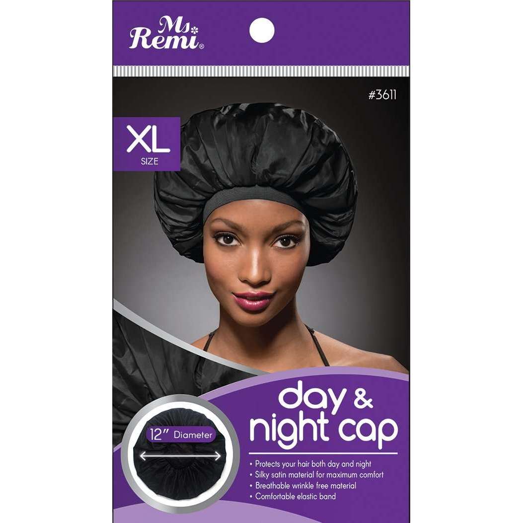 Ms. Remi Day & Night Cap X-Large, 1 Count, Black