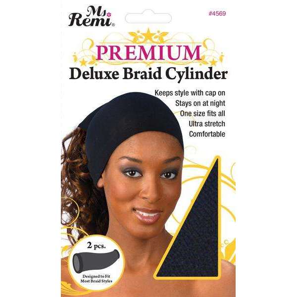 Ms. Remi Deluxe Braid Cylinder, 2 Count, Assorted Colors