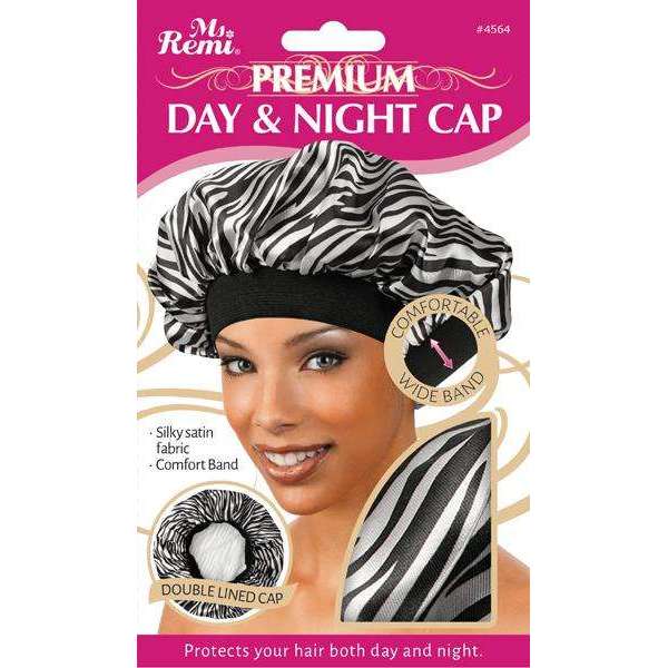 Ms. Remi Premium Day And Night Cap X-Large, 1 Count, Zebra