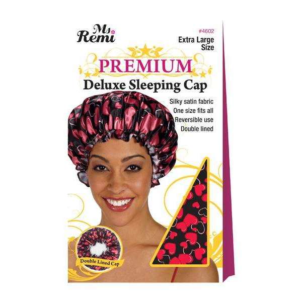 Ms. Remi Deluxe Sleeping Cap X-Large, 1 Count, Hearts