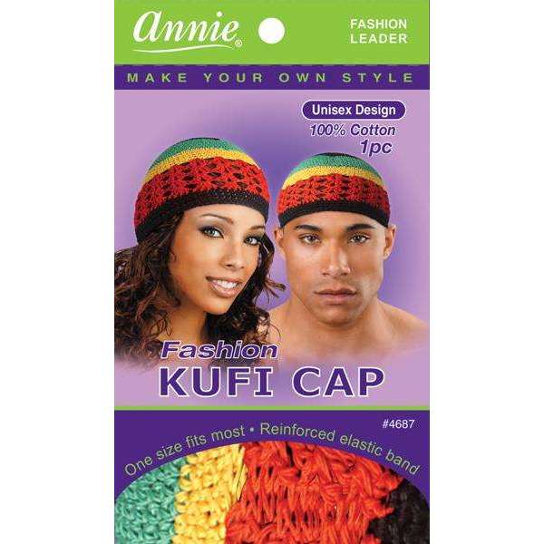 Ms. Remi Kufi Cap, 1 Count, Patterned
