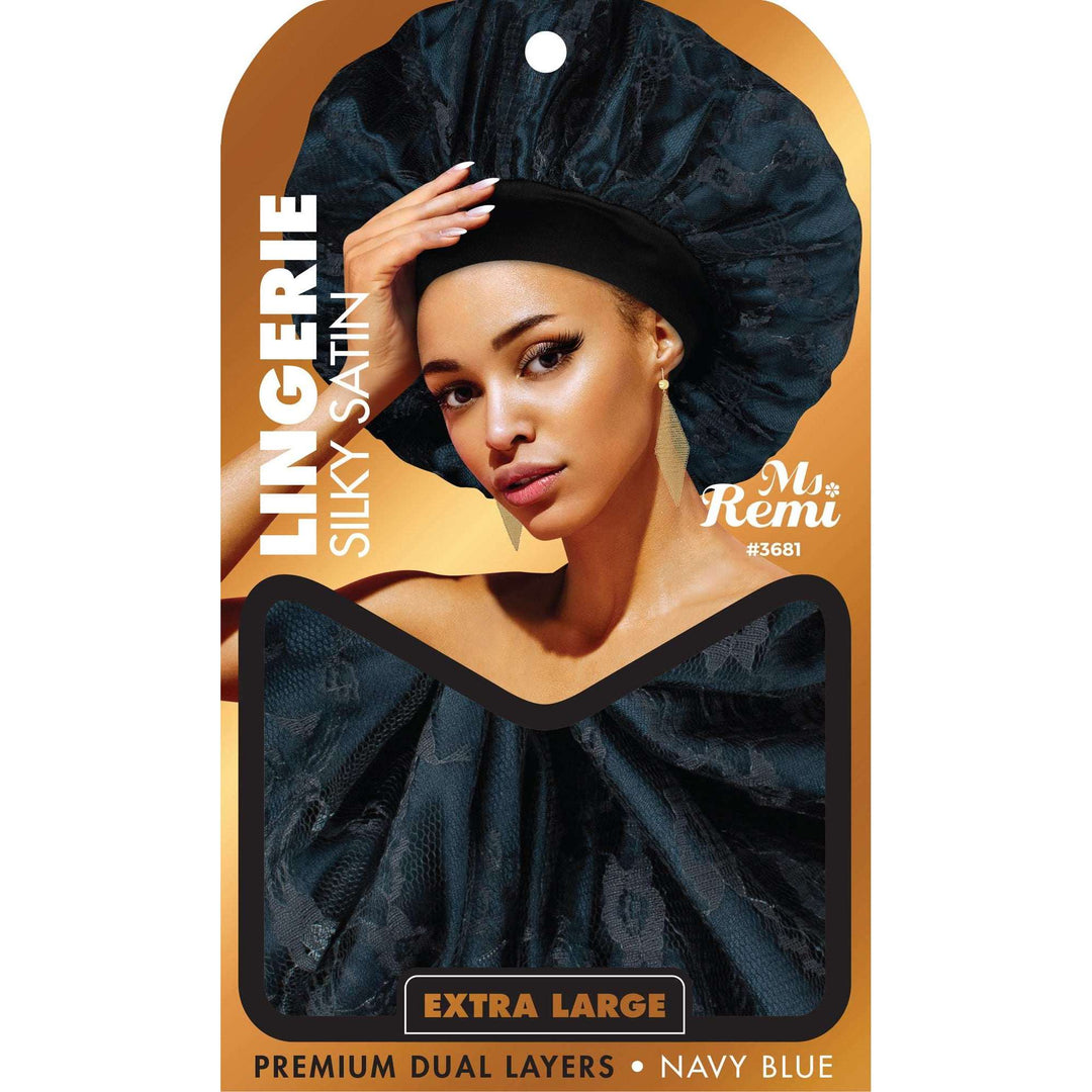 Ms. Remi Lingerie Silky Satin Bonnet X-Large, 1 Count, Assorted Colors