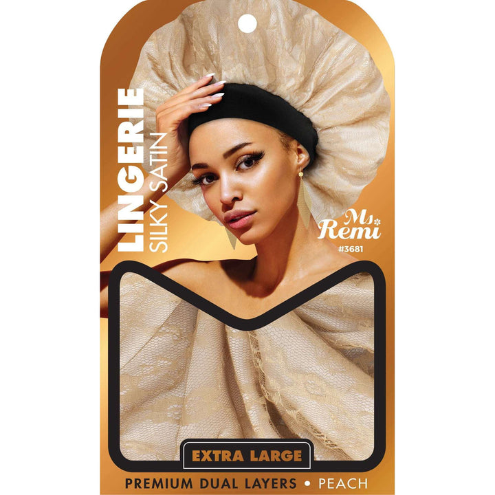 Ms. Remi Lingerie Silky Satin Bonnet X-Large, 1 Count, Assorted Colors