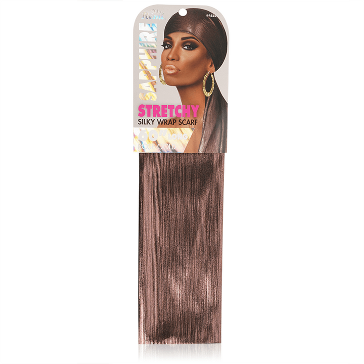 Ms. Remi Sapphire Silky Wrap Scarf 60 Inch, 1 Count, Assorted Colors