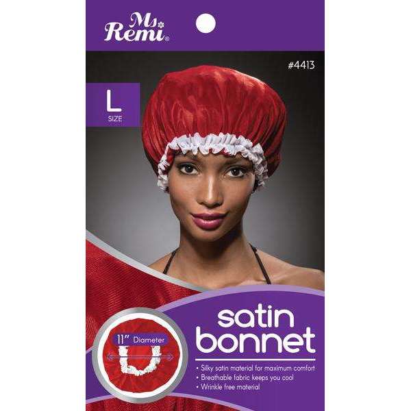 Ms. Remi Satin Bonnet Large, 1 Count, Assorted Colors