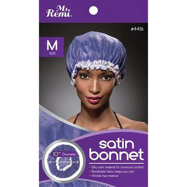 Ms. Remi Satin Bonnet Medium, 1 Count, Assorted Colors