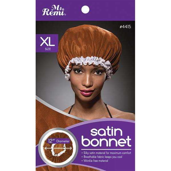 Ms. Remi Satin Bonnet X-Large, 1 Count, Assorted Colors